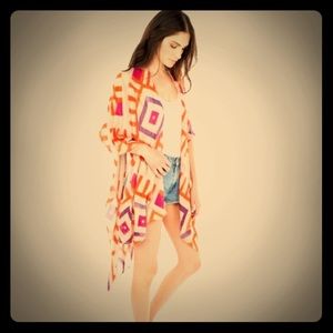 Michael Stars Marrakech Ruana Scarf